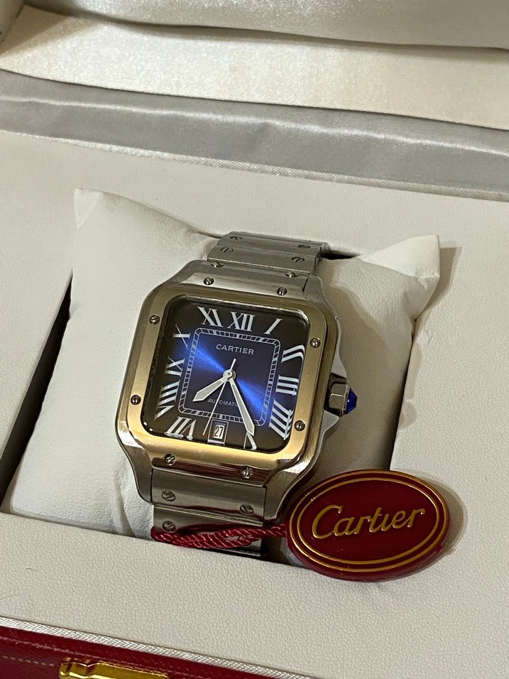 Cartier santos otomatik Saat - Görsel 2