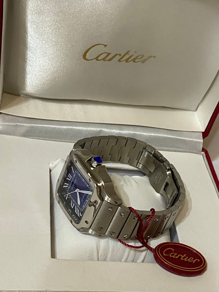Cartier santos otomatik Saat - Görsel 4