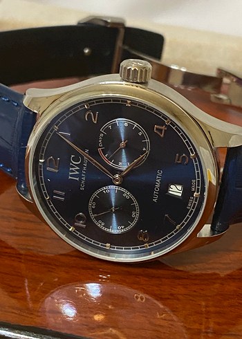 Beden IWC Klasik Lacivert Erkek Kol Saati
