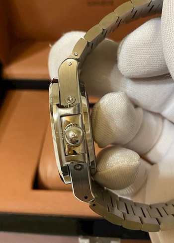 Yeşil Kadranlı Erkek Patek Philippe Saat - Görsel 8