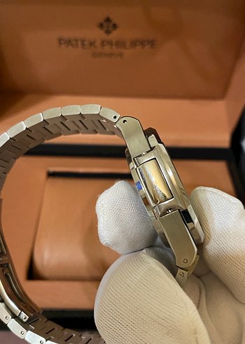 Yeşil Kadranlı Erkek Patek Philippe Saat - Görsel 7