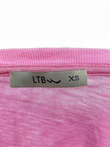 xs Beden pembe Renk LTB T-shirt %70 İndirimli.