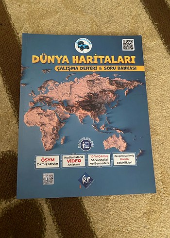 Dünya Haritaları Çalışma Defteri & Soru Bankası