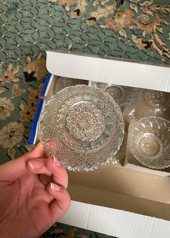 Beden beyaz Renk IŞIK Kitchen 6 Parça Meyve Kasesi Seti