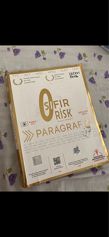  Sıfır risk paragraf üç dört beş yayınları