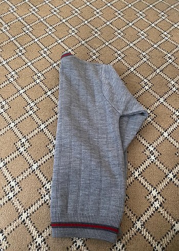 4moms Gri Erkek Çocuk Örgü Hırka