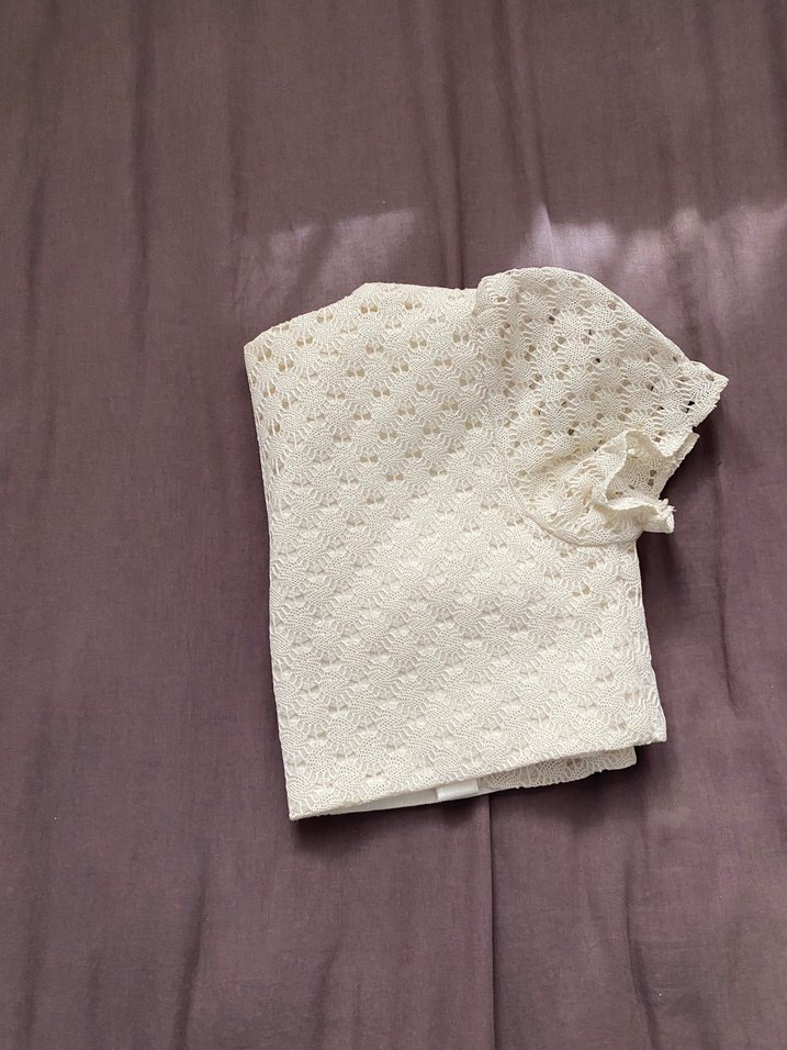 Kısa Kollu Dantel Bolero - Görsel 3