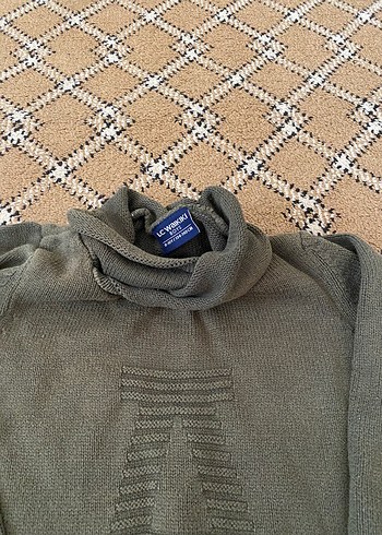 Gri Erkek Çocuk Triko Kazak - Görsel 2