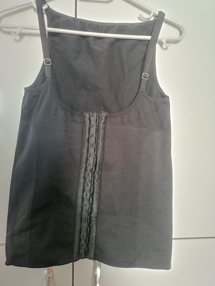 Siyah Düz Desenli Agraflı Miorre Korse. - Görsel 2