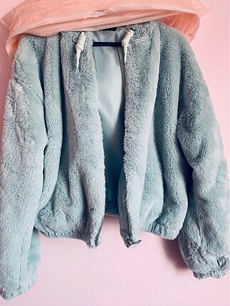 Peluş mont