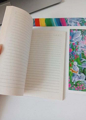 Unicorn Temalı defter - Görsel 5