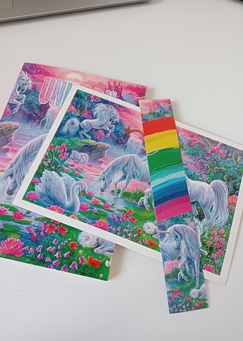 Unicorn Temalı defter - Görsel 7