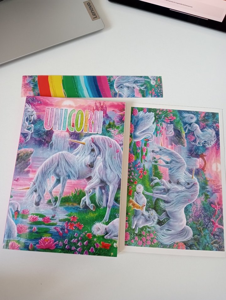 Unicorn Temalı defter - Görsel 3