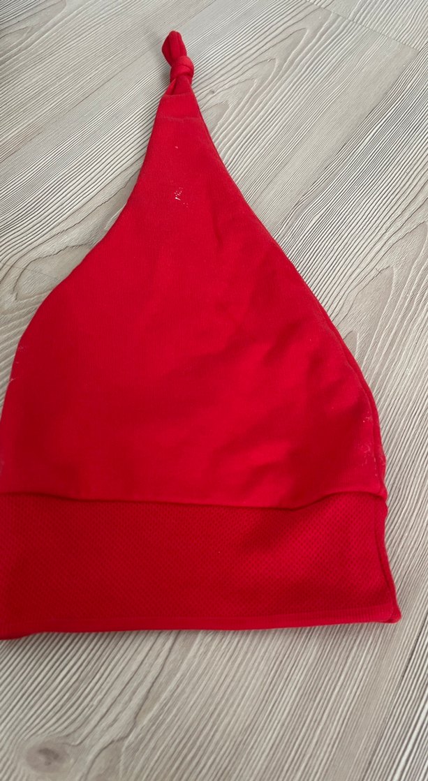 Kırmızı Bebek şapkadı - Görsel 2