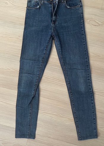 Kadın Slim Fit Midi Kot Pantolon