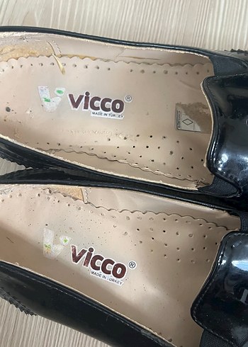 Vicco Siyah kız çocuk Püsküllü Özel Ayakkabı - Görsel 5