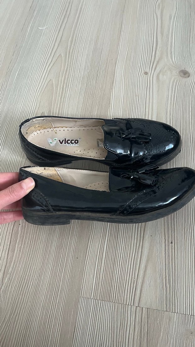 Vicco Siyah kız çocuk Püsküllü Özel Ayakkabı - Görsel 3