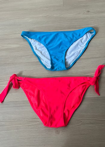 Mavi ve Pembe Kadın Bikini Altları - Görsel 2
