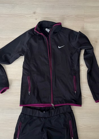 Nike Siyah Fermuarlı Eşofman Takımı - Görsel 4