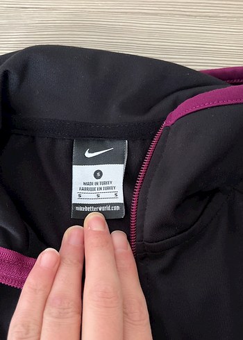 Nike Siyah Fermuarlı Eşofman Takımı - Görsel 6
