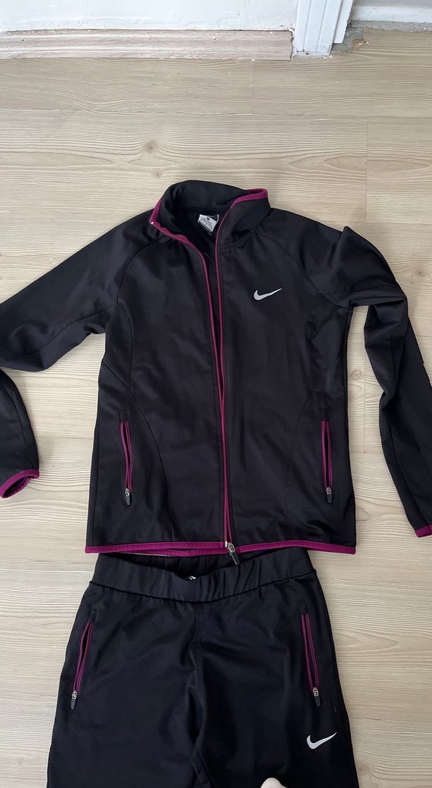 Nike Siyah Fermuarlı Eşofman Takımı - Görsel 4