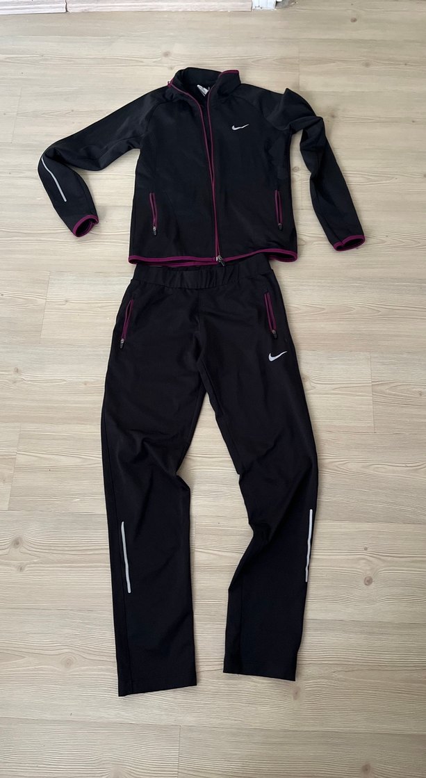 Nike Siyah Fermuarlı Eşofman Takımı - Görsel 2