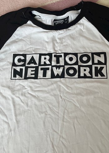 Beyaz Siyah Baskılı Hamile Tişörtü - Görsel 3