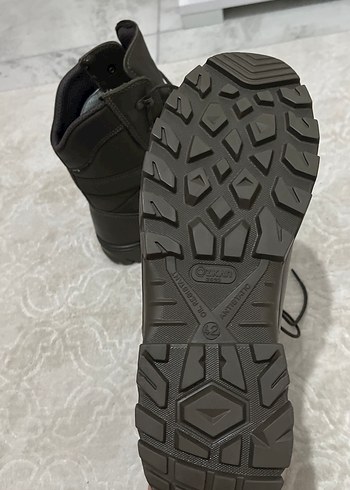 askeri haki Deri Erkek Botları Tokalı - Görsel 4