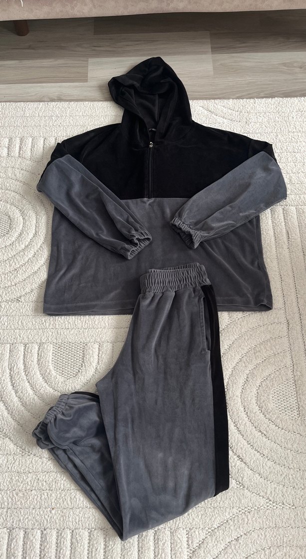 Kadife eşofman takımı - Görsel 2