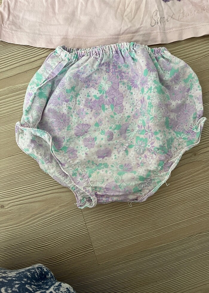 Çiçekli elbise altı kilot - Görsel 2