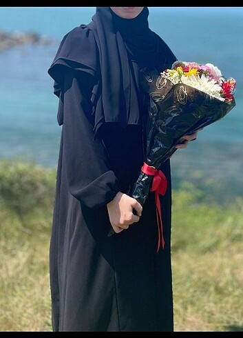m Beden siyah Renk Mintahayse ferace 