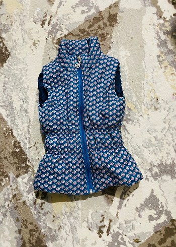 Erkek/ Kız  Çocuk Kapüşonlu Dinozor Desenli Mont - Görsel 3