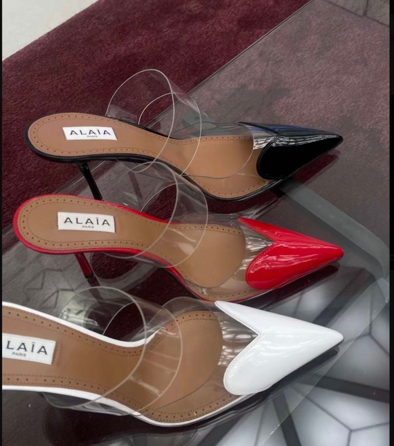 Bordo Rugan Stiletto Kadın Terlik - Görsel 2