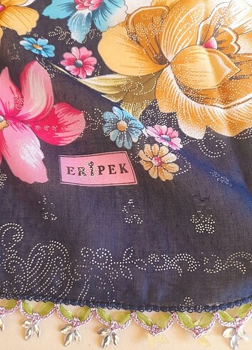 Beden çeşitli Renk Zara ipek oyalı yazma/tülbent