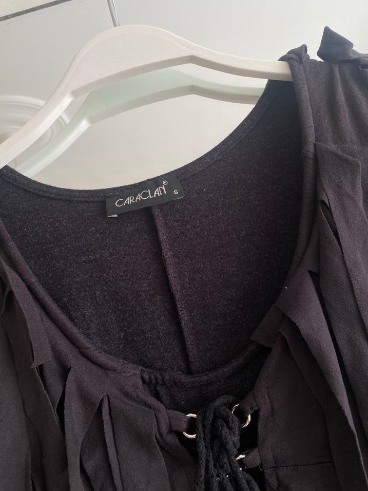 Caraclan  Elbise Fırfırlı Gotik — görsel 5/8