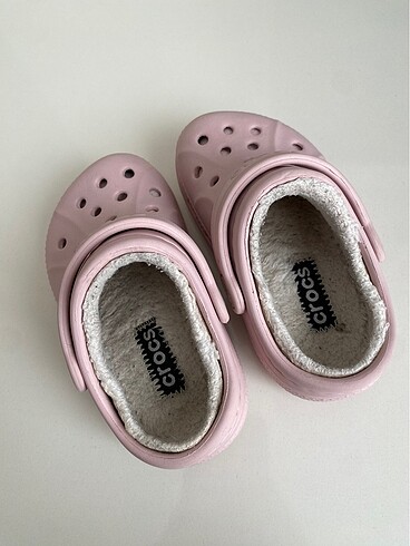 24 Beden Crocs içi kurk terlik
