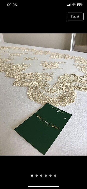 Nevresim takım ve dantel set