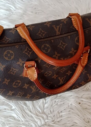 Louis Vuitton speedy vintage çanta - Görsel 2