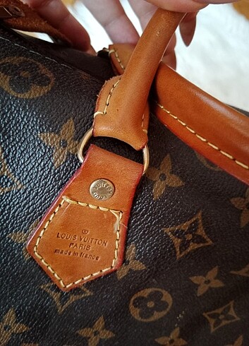 Louis Vuitton speedy vintage çanta - Görsel 4