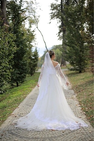 İşlemeli gelinlik - Görsel 2