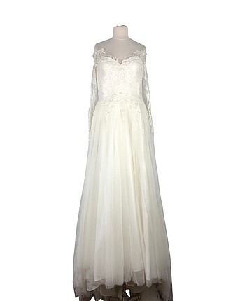 İşlemeli gelinlik - Görsel 4