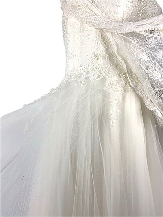 İşlemeli gelinlik - Görsel 11