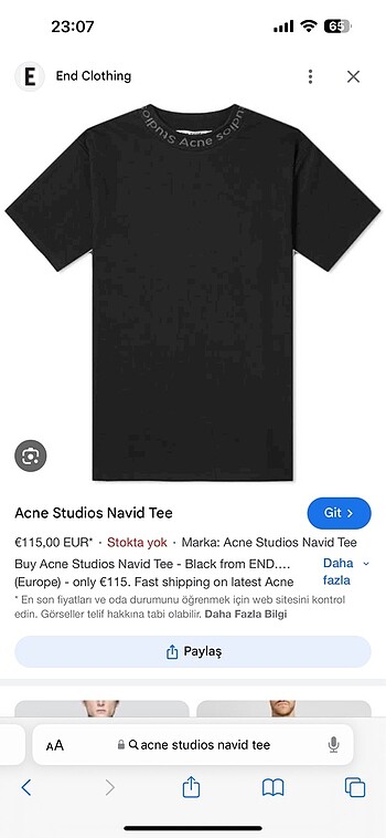 tişört ( tshirt)