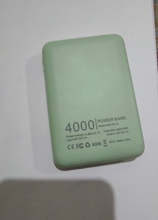 Go Mobile Power bank 4000 tanesi 20 tl