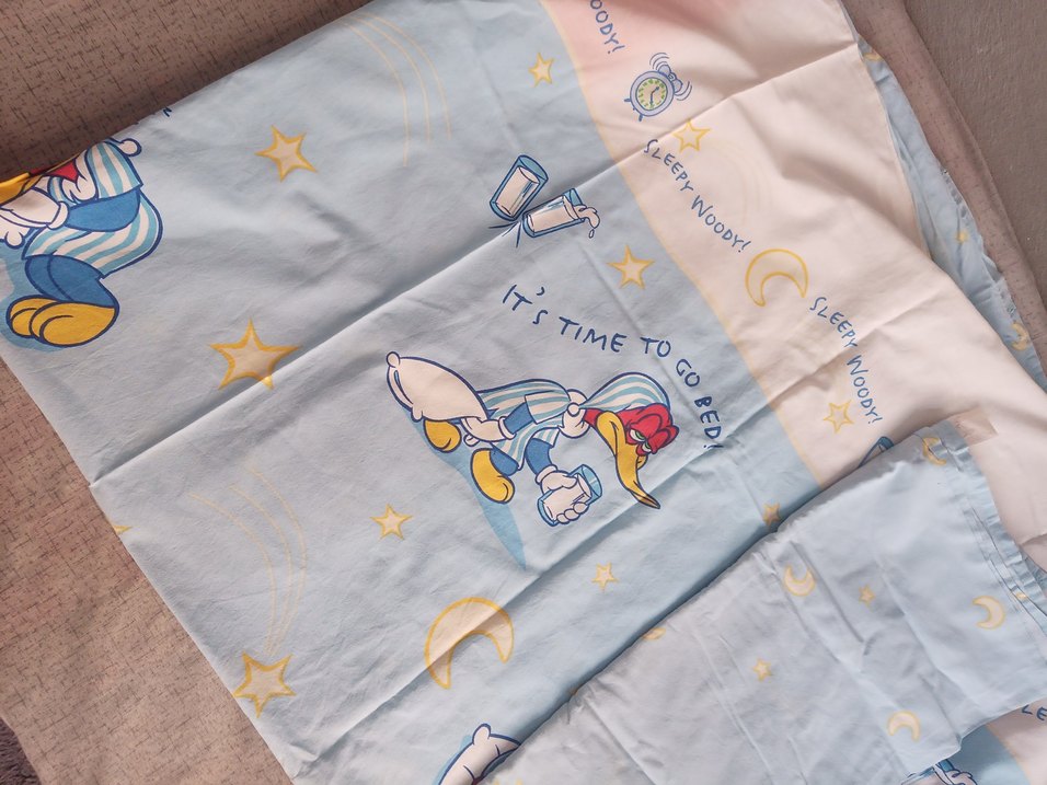 Mavi ve Pembe Çocuk Uyku Seti - Görsel 2