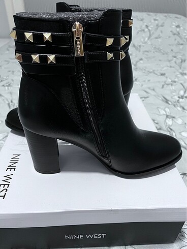 38 Beden siyah Renk Nine West Topuklu Bot