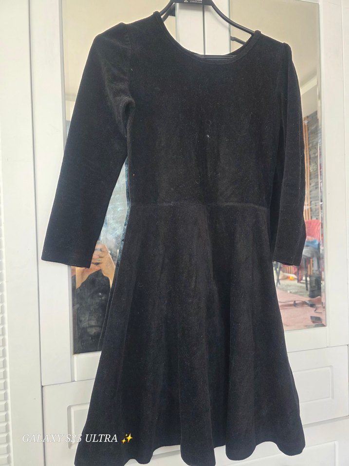 kadife elbise - Görsel 2