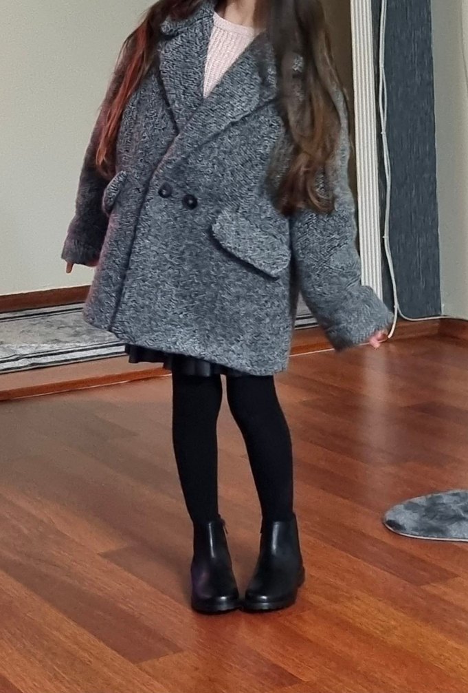 kiz cocuk kaban - Görsel 3