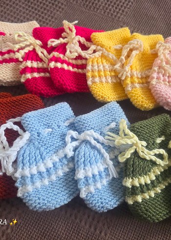 Renkli bebek patikleri - Görsel 2