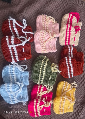 Renkli bebek patikleri - Görsel 4